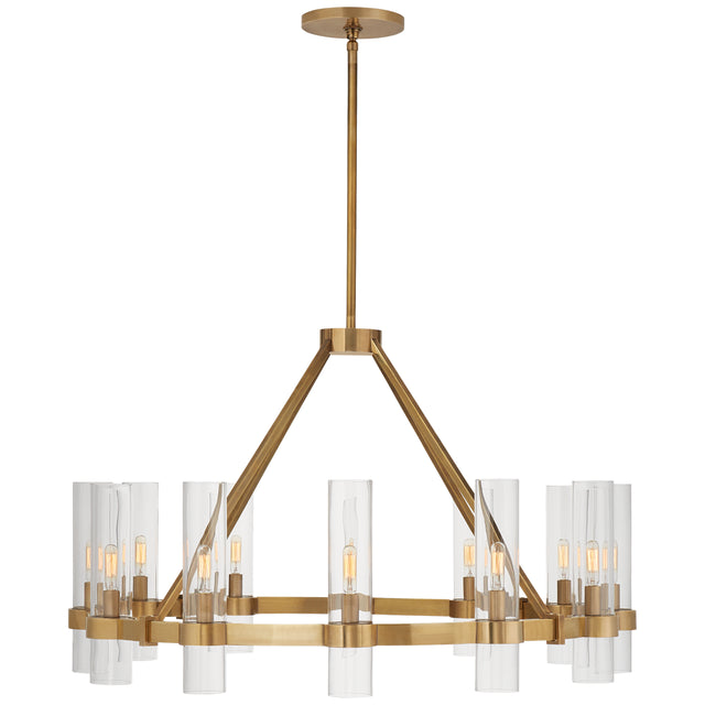 Presidio Outdoor (Damp) Chandelier by Visual Comfort Signature