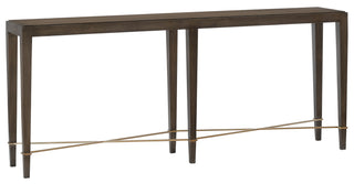 Buy chanterelle-champagne Verona Collection Console Table by Currey and Company
