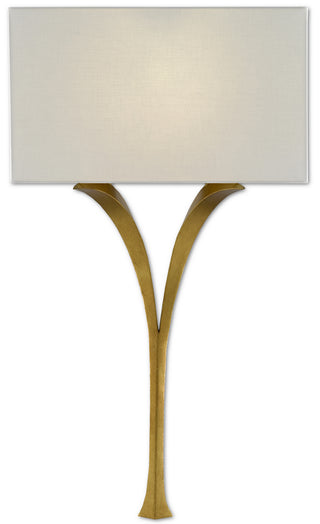 Choisy Gold Wall Sconce Sconce by Currey and Company