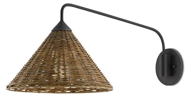 Basket Collection Sconce by Currey and Company
