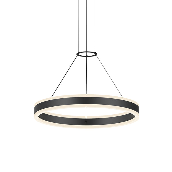 Double Corona Outdoor (Damp) Pendant by Sonneman