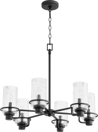 Lazo Outdoor (Damp) Chandelier by Quorum