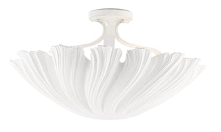 Hadley Collection Flush Mount Ceiling Light by Currey and Company