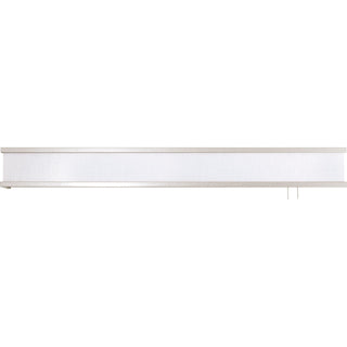Buy satin-nickel-with-linen-white-white-lumafuse-acrylic-glass Randolph Outdoor (Damp) Overbed Light by AFX Lighting