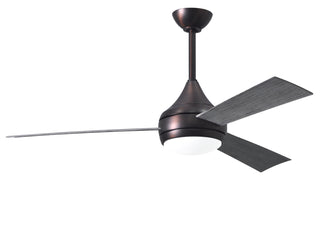 Buy brushed-bronze-finish-with-barn-wood-tone-blades Donaire Ceiling Fan by Matthews Fan Company