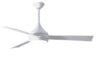 Buy gloss-white-finish-with-gloss-white-blades Donaire Ceiling Fan by Matthews Fan Company