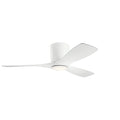 Volos Hugger Ceiling Fan with Light by Kichler