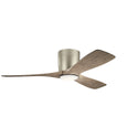 Volos Hugger Ceiling Fan with Light by Kichler