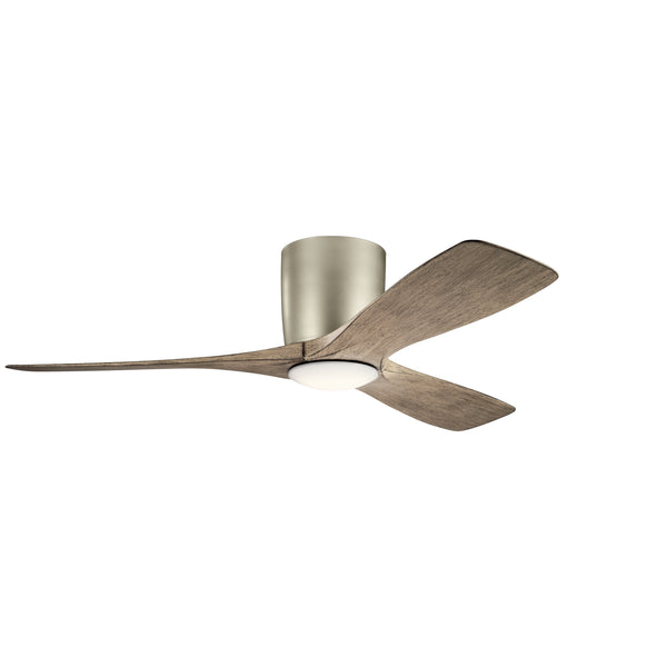 Volos Hugger Ceiling Fan with Light by Kichler