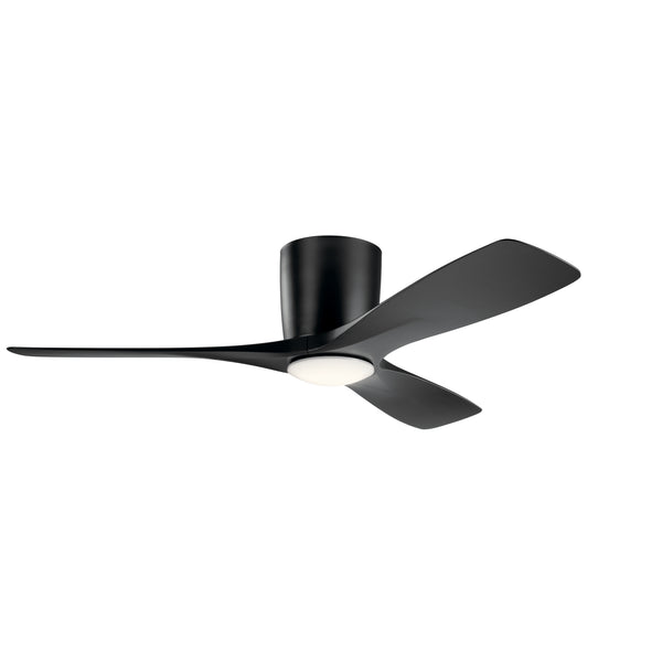 Volos Hugger Ceiling Fan with Light by Kichler