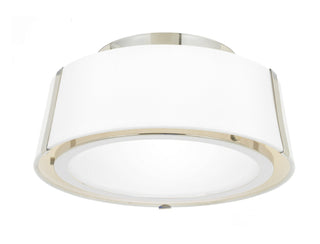 Buy polished-nickel Fulton Semi-Flush Mount Ceiling Light by Crystorama