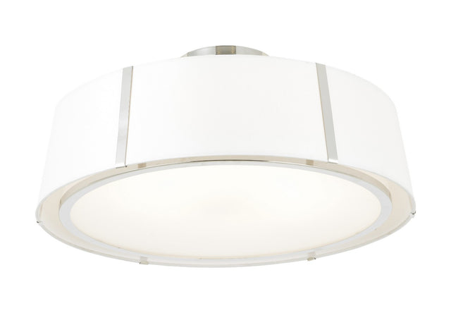 Fulton Semi-Flush Mount Ceiling Light by Crystorama