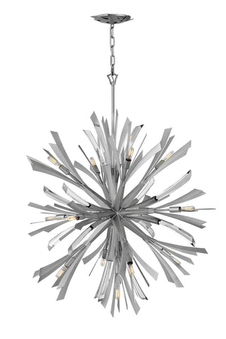 Buy glacial Vida Chandelier by Fredrick Ramond