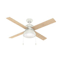 Loki Ceiling Fan with Light by Hunter
