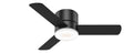 Minimus Hugger Ceiling Fan with Light by Hunter