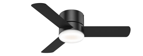 Minimus Hugger Ceiling Fan with Light by Hunter
