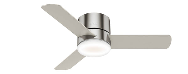 Minimus Hugger Ceiling Fan with Light by Hunter