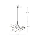 Kuzco Lighting-CH97358-BK|ALT|1