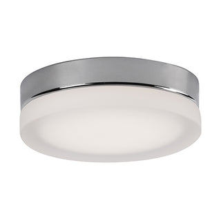 Buy chrome-frosted Bedford Flush Mount Ceiling Light by Kuzco Lighting