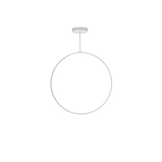 Buy white-with-frosted-silicone-diffuser-glass Cirque Pendant by Kuzco Lighting