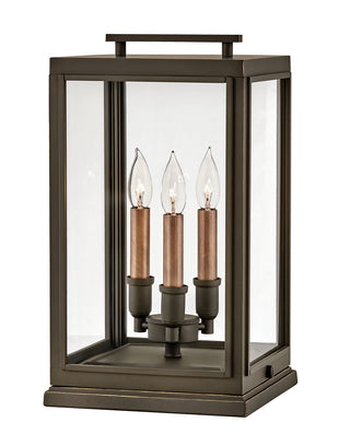 Buy oil-rubbed-bronze-with-clear-glass Sutcliffe Outdoor (Wet) Post Lanterns by Hinkley