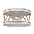 Chatham Outdoor (Damp) Flush Mount Ceiling Light by Golden