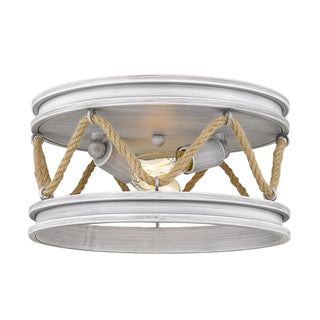 Chatham Outdoor (Damp) Flush Mount Ceiling Light by Golden