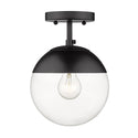Dixon Outdoor (Damp) Semi Flush Mount Light by Golden