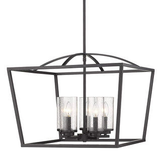 Buy matte-black Mercer Chandelier by Golden