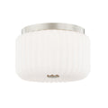 Lydia Outdoor (Damp) Flush Mount Ceiling Light by Mitzi