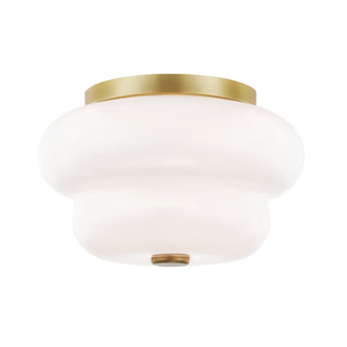 Hazel Outdoor (Damp) Flush Mount Ceiling Light by Mitzi