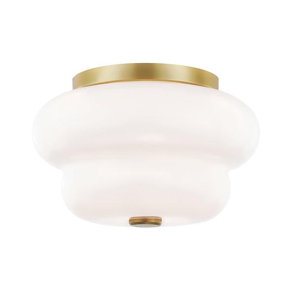 Hazel Outdoor (Damp) Flush Mount Ceiling Light by Mitzi