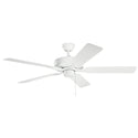 Basics Pro Patio Outdoor (Damp) Ceiling Fan by Kichler