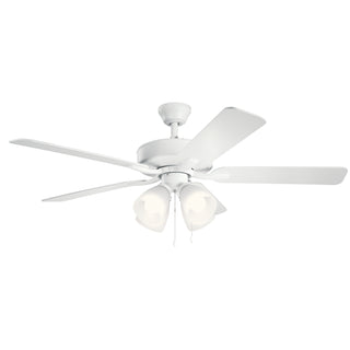 Basics Pro Premier Ceiling Fan with Light by Kichler