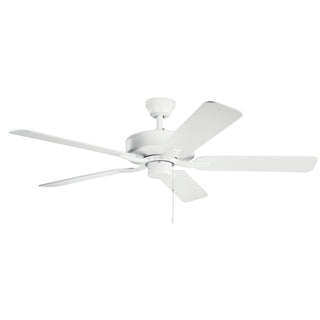 Buy matte-white-finish-with-matte-white-blades Basics Pro Ceiling Fan by Kichler