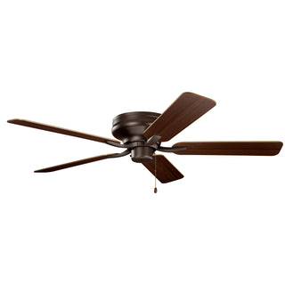 Buy satin-natural-bronze-finish-with-walnut-blades Basics Pro Legacy Hugger Ceiling Fan by Kichler