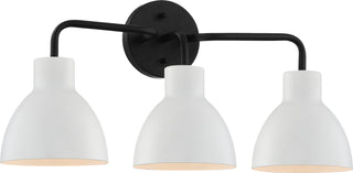 Buy matte-black Sloan Vanity by Nuvo Lighting