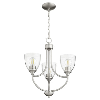 Enclave Outdoor (Damp) Chandelier by Quorum