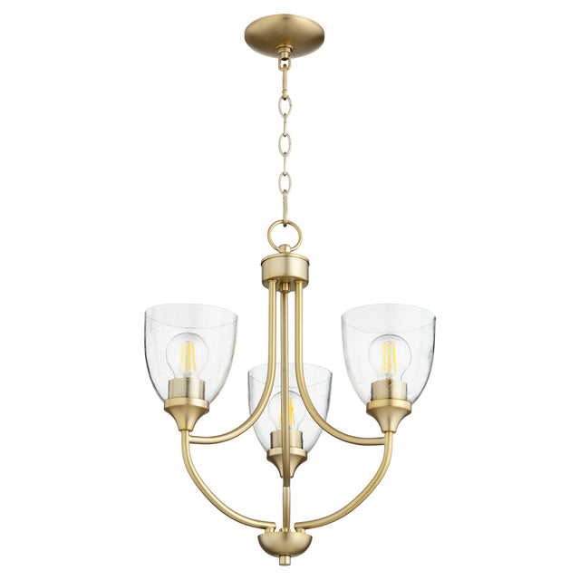 Enclave Chandelier by Quorum