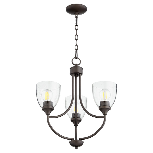 Enclave Chandelier by Quorum