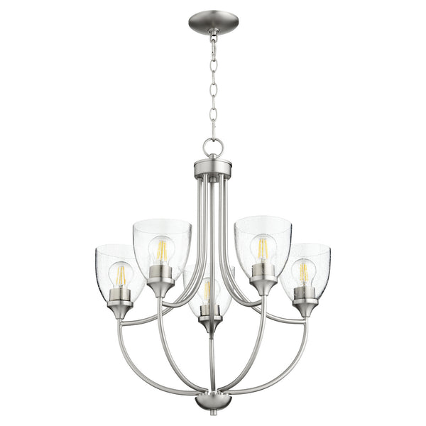 Enclave Chandelier by Quorum