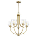 Enclave Outdoor (Damp) Chandelier by Quorum
