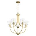 Enclave Outdoor (Damp) Chandelier by Quorum