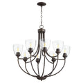 Enclave Chandelier by Quorum