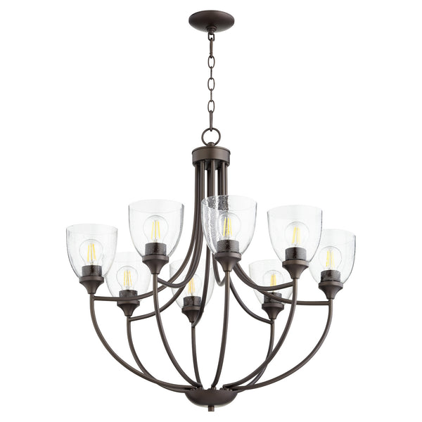 Enclave Chandelier by Quorum