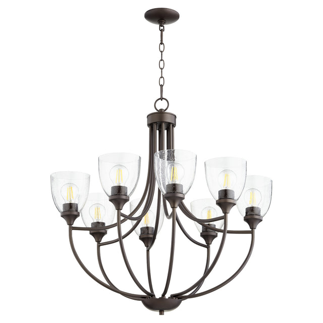 Enclave Chandelier by Quorum