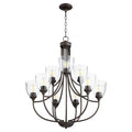 Enclave Chandelier by Quorum