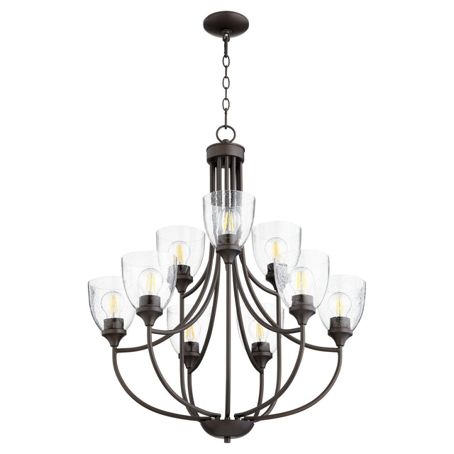 Enclave Chandelier by Quorum