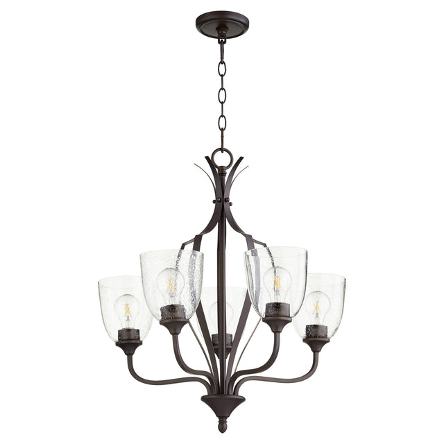 Jardin Outdoor (Damp) Chandelier by Quorum