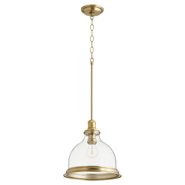 Ring Lighting Series Outdoor (Damp) Pendant by Quorum